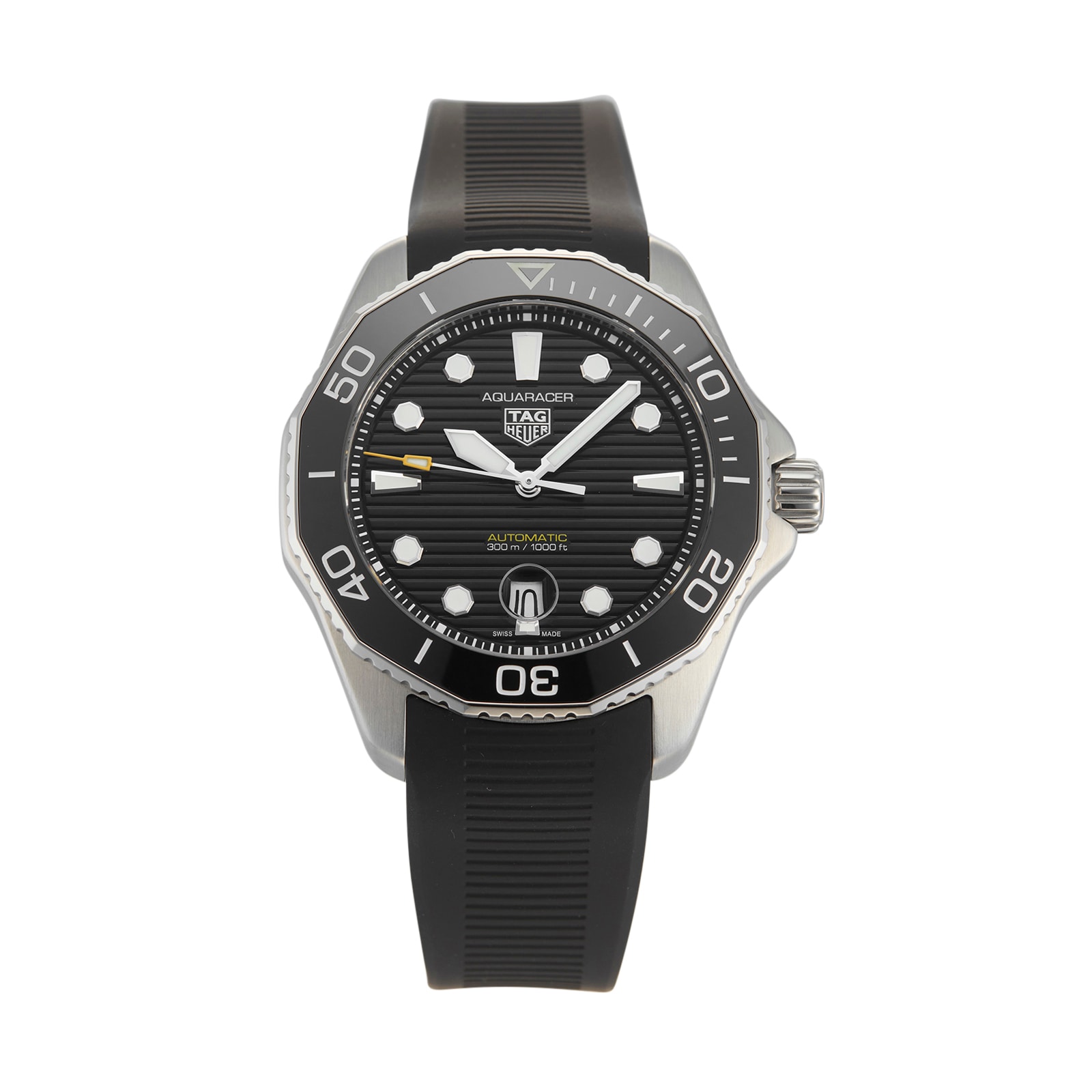 Tag heuer aquaracer calibre online 5 ss on rubber