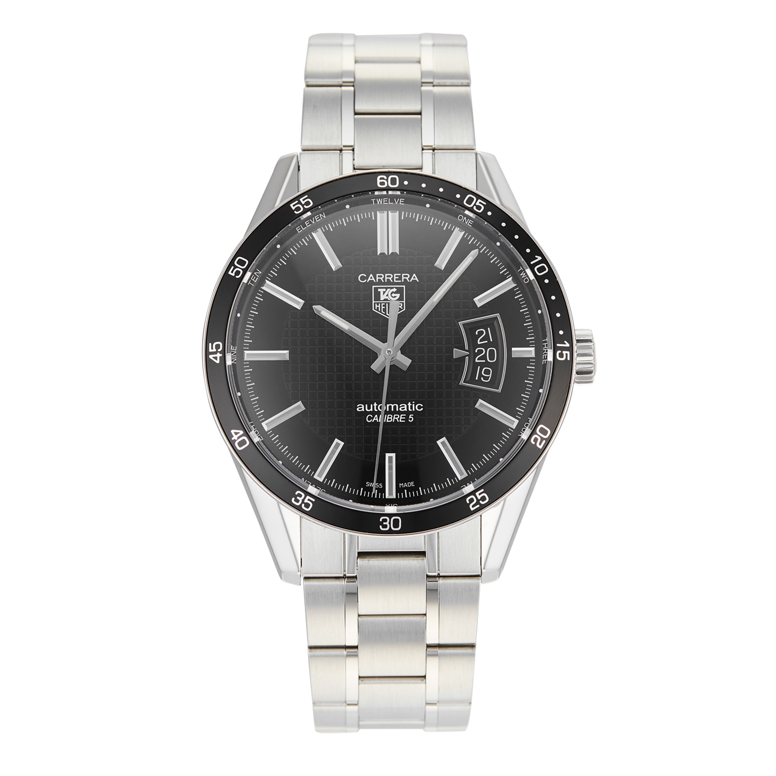 Pre-Owned TAG Heuer Carrera Calibre 5 Mens Watch WV211M.BA0787