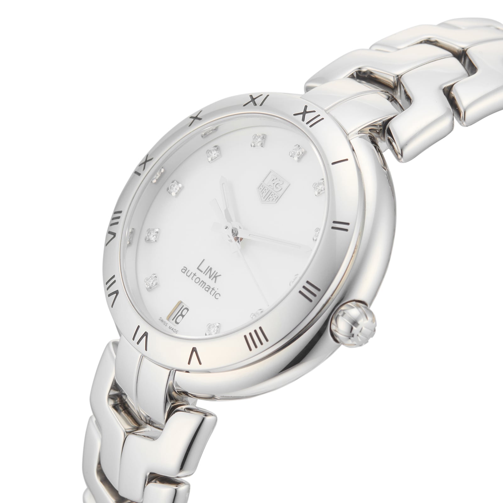 Pre-Owned TAG Heuer Pre-Owned TAG Heuer Link Ladies Watch WAT2315.BA0956 Pre-Owned TAG Heuer Pre-Owned TAG Heuer Link Ladies Watch WAT2315.BA0956