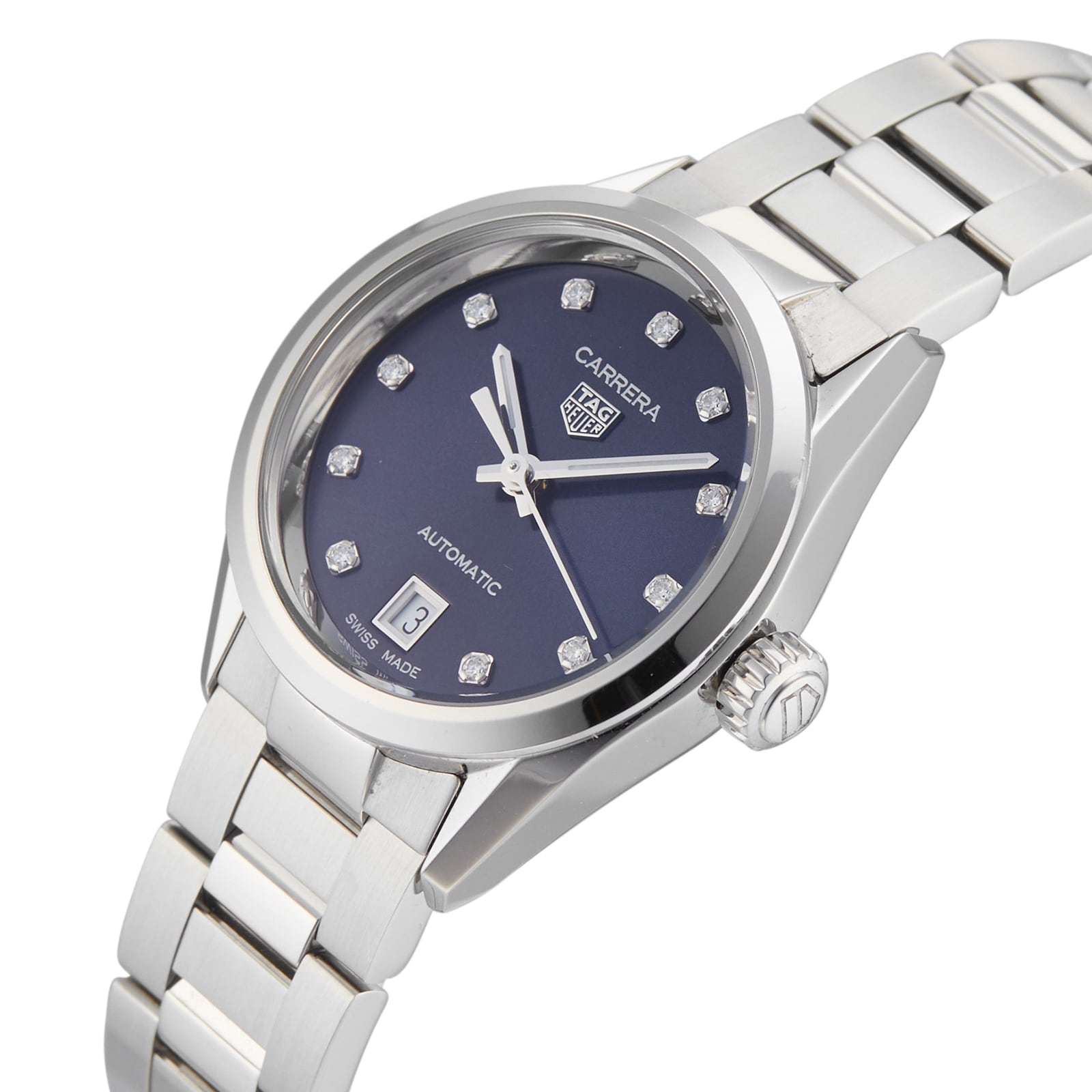 Pre Owned TAG Heuer Carrera Ladies Watch WBN2413.BA0621