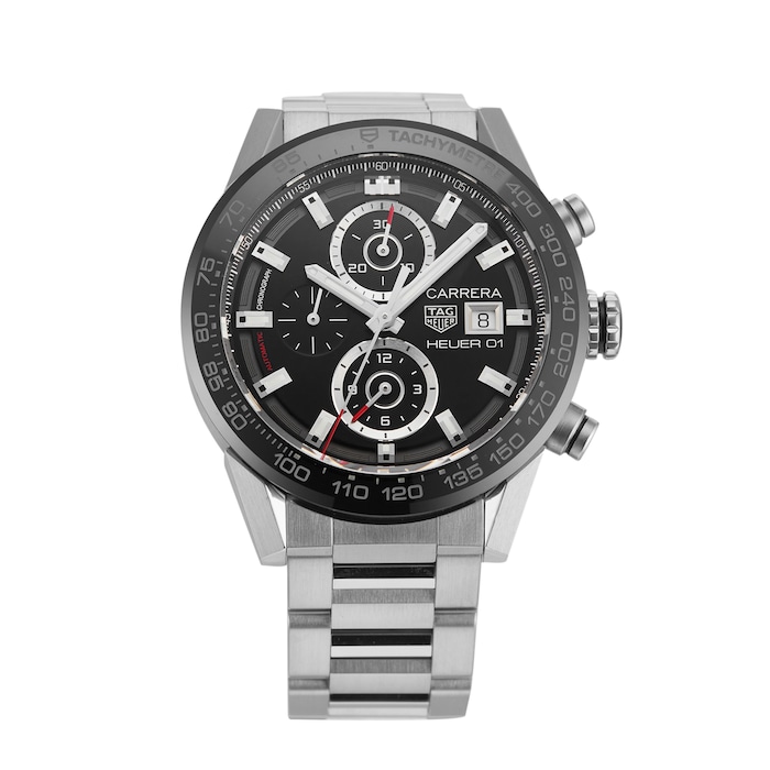 Pre-Owned TAG Heuer Pre-Owned TAG Heuer Carrera Mens Watch CAR201Z.BA0714
