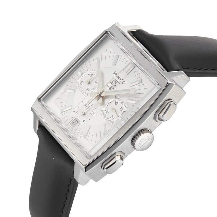 Pre-Owned TAG Heuer Monaco Mens Watch CW2112-0