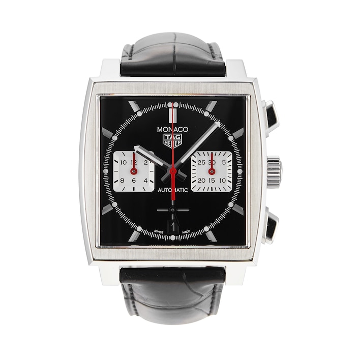 Pre-Owned TAG Heuer Pre-Owned TAG Heuer Monaco Mens Watch CBL2113.FC6177