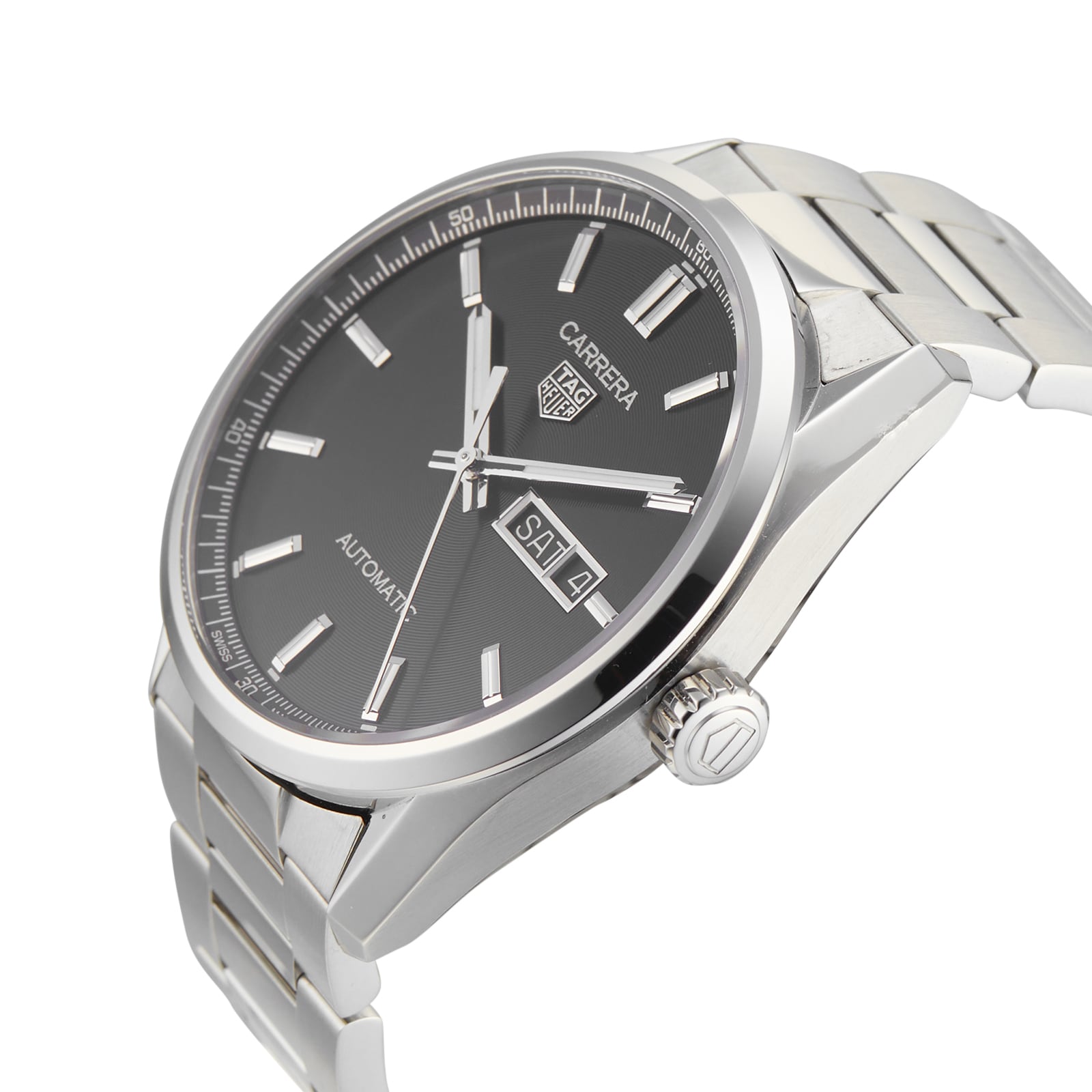 Pre-Owned TAG Heuer Carrera Day-Date Mens Watch WBN2010.BA0640