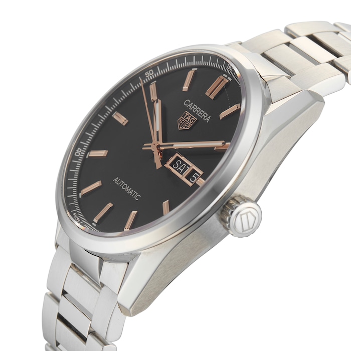 Pre-Owned TAG Heuer Pre-Owned TAG Heuer Carrera Day-Date Mens Watch WBN2013.BA0640