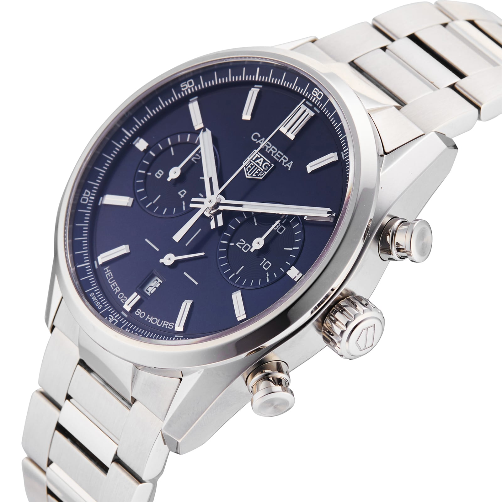 Pre-Owned TAG Heuer Carrera Calibre Heuer 02 Mens Watch CBN2011.BA0642