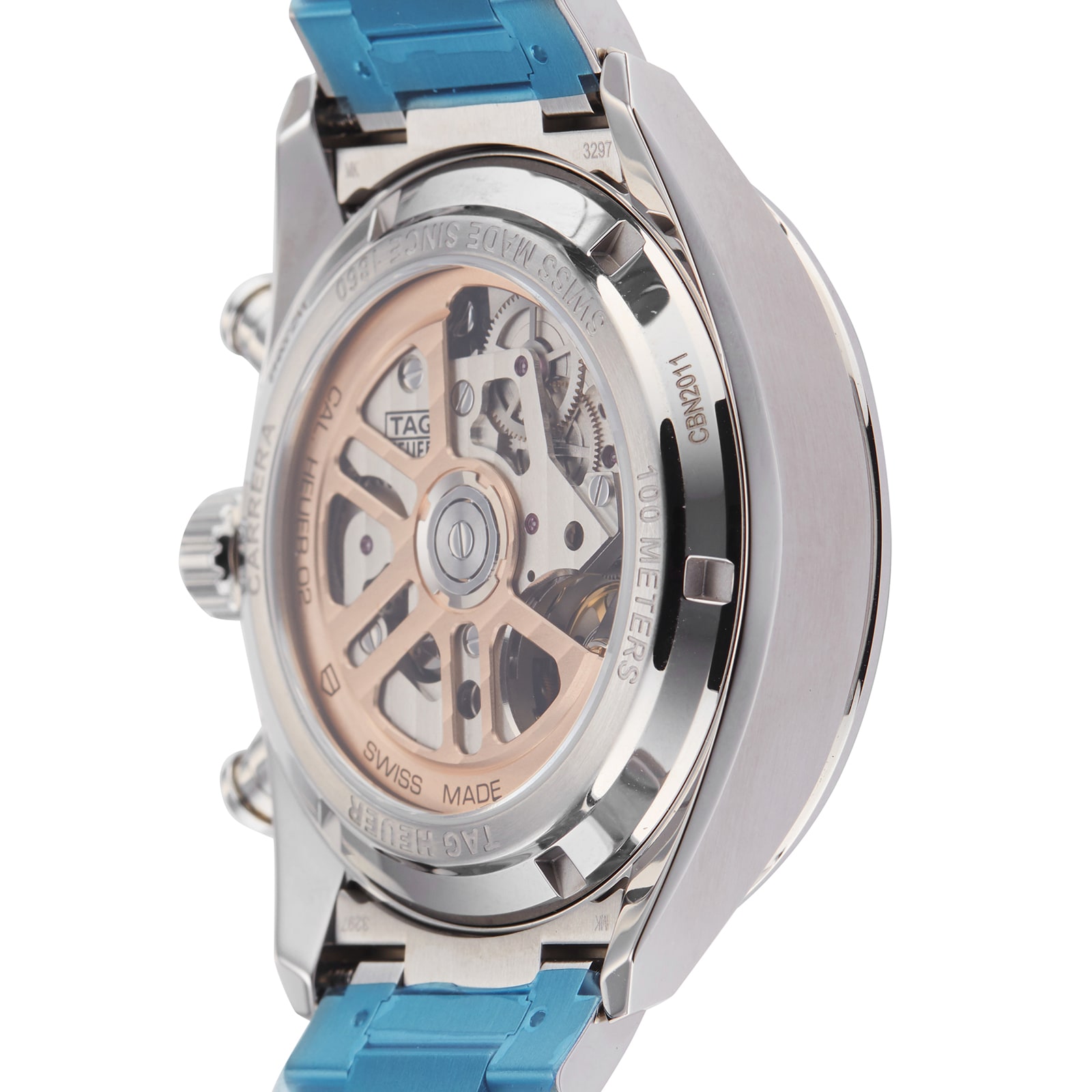 Pre-Owned TAG Heuer Carrera Calibre Heuer 02 Mens Watch CBN2011.BA0642
