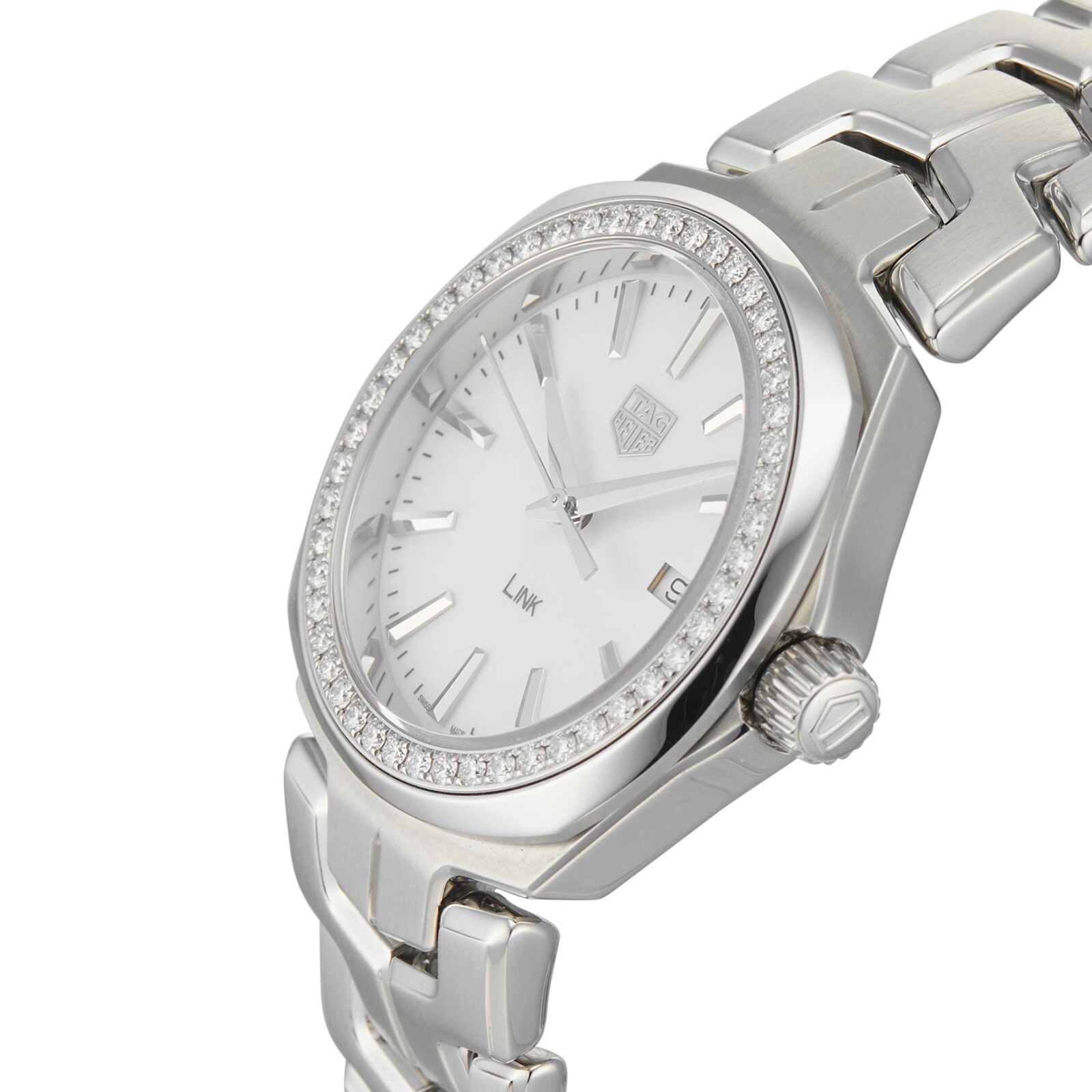 Pre-Owned TAG Heuer Pre-Owned TAG Heuer Link Ladies Watch WBC1314.BA0600 Pre-Owned TAG Heuer Pre-Owned TAG Heuer Link Ladies Watch WBC1314.BA0600