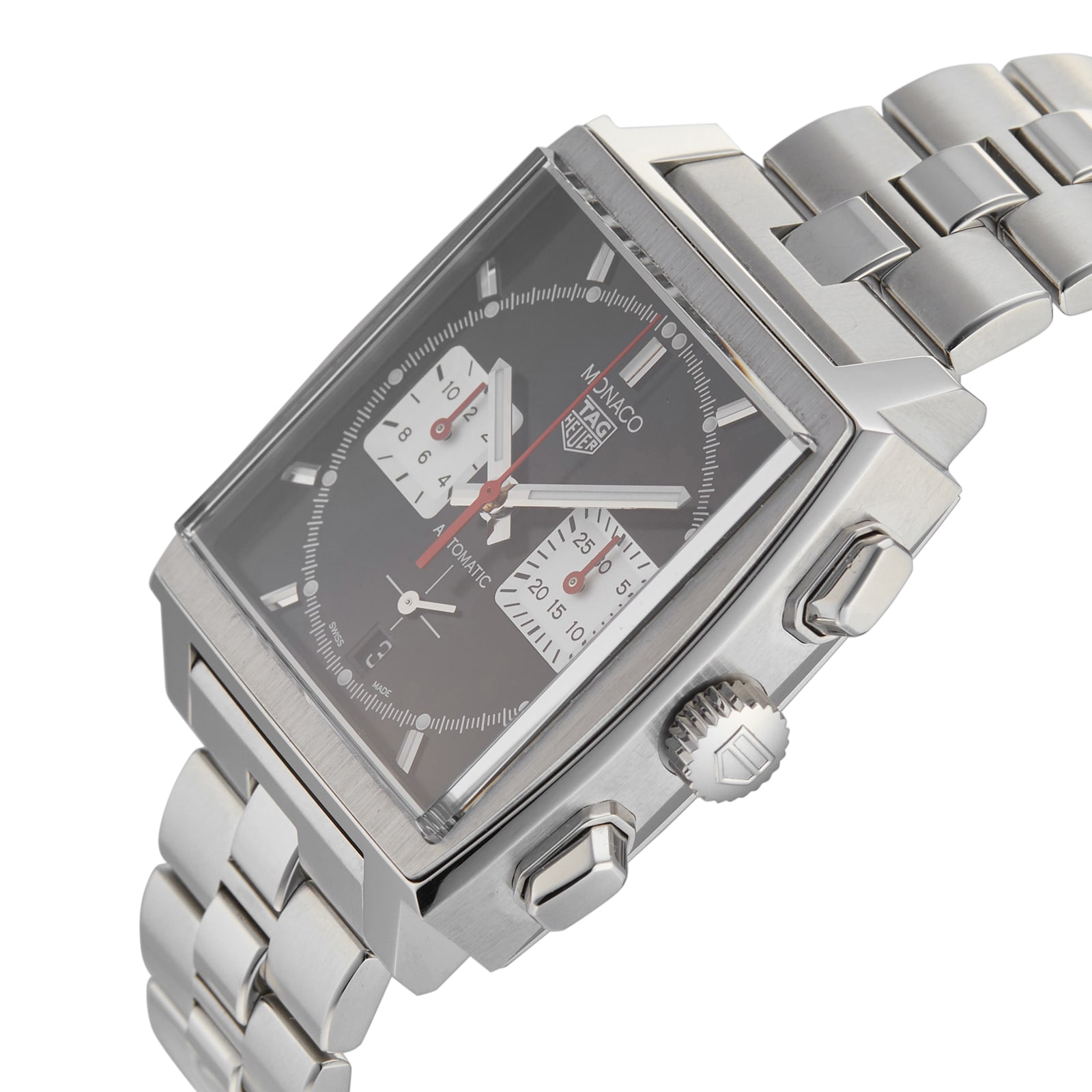 Tag heuer monaco hot sale steel bracelet