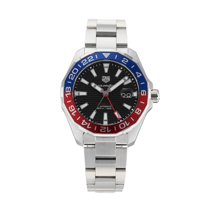 Pre-Owned TAG Heuer Aquaracer Calibre 7 GMT Mens Watch WAY201F.BA0927
