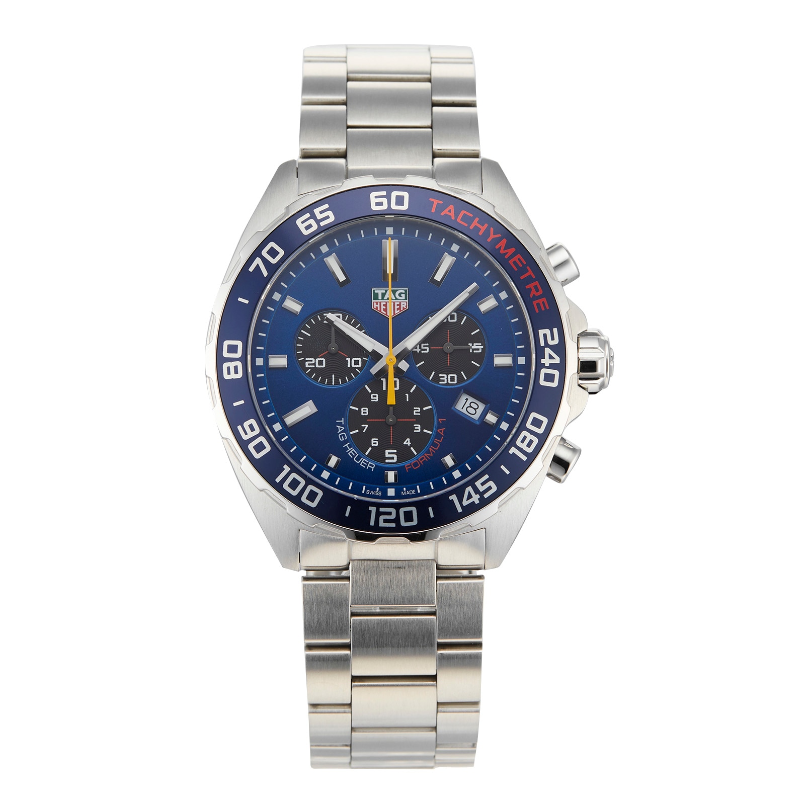 Pre-Owned TAG Heuer Formula 1 Chronograph X Red Bull Racing Edition Mens Watch CAZ101AK.BA0842