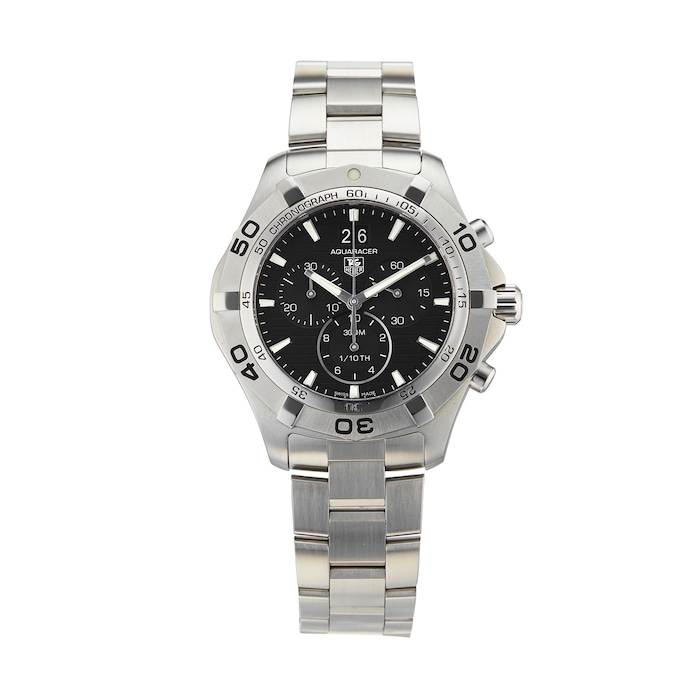 Pre-Owned TAG Heuer Pre-Owned TAG Heuer Aquaracer Chronograph Mens Watch CAF101E.BA0821