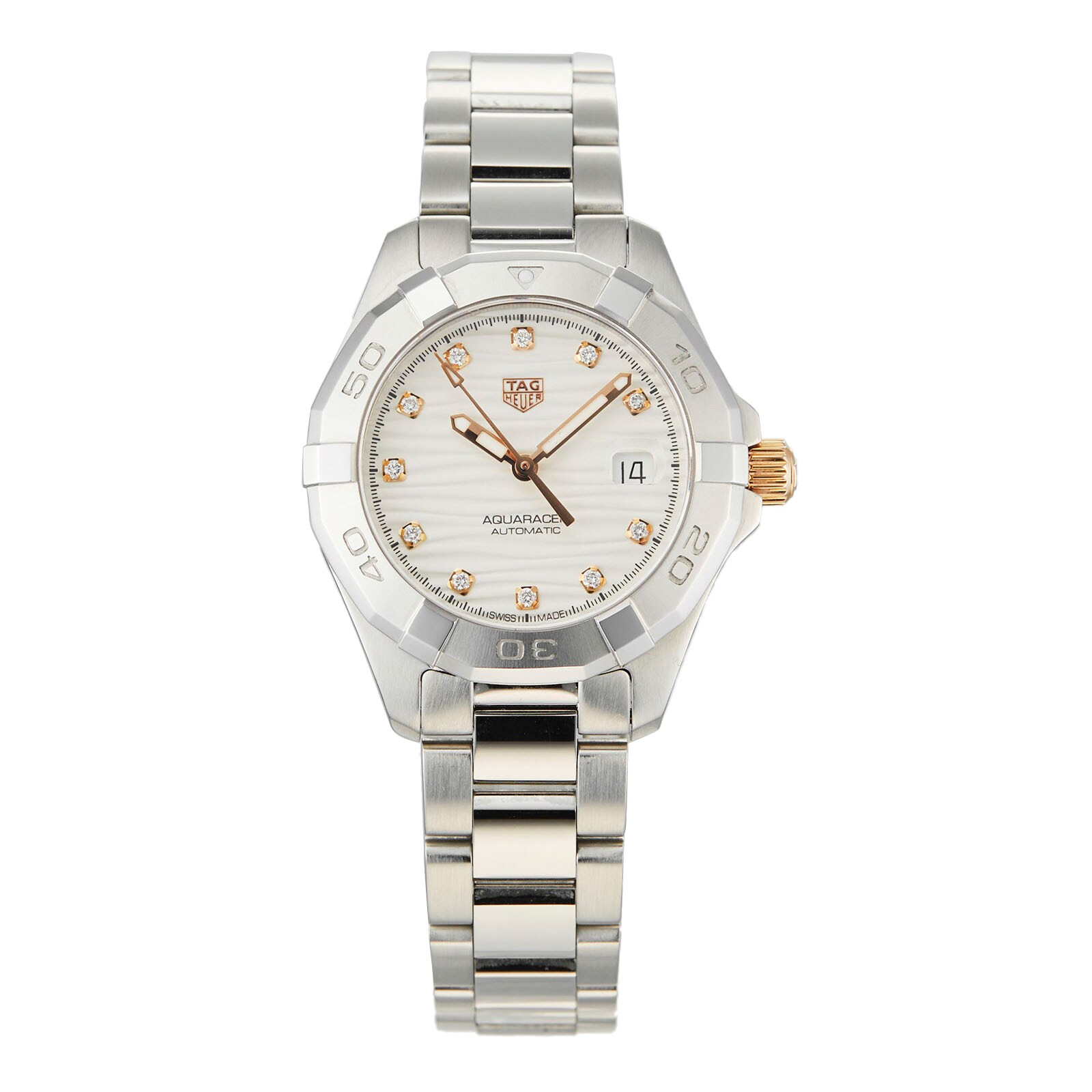 Pre-Owned TAG Heuer Pre-Owned TAG Heuer Aquaracer Ladies Watch WBD2320.BA0740 Pre-Owned TAG Heuer Pre-Owned TAG Heuer Aquaracer Ladies Watch WBD2320.BA0740