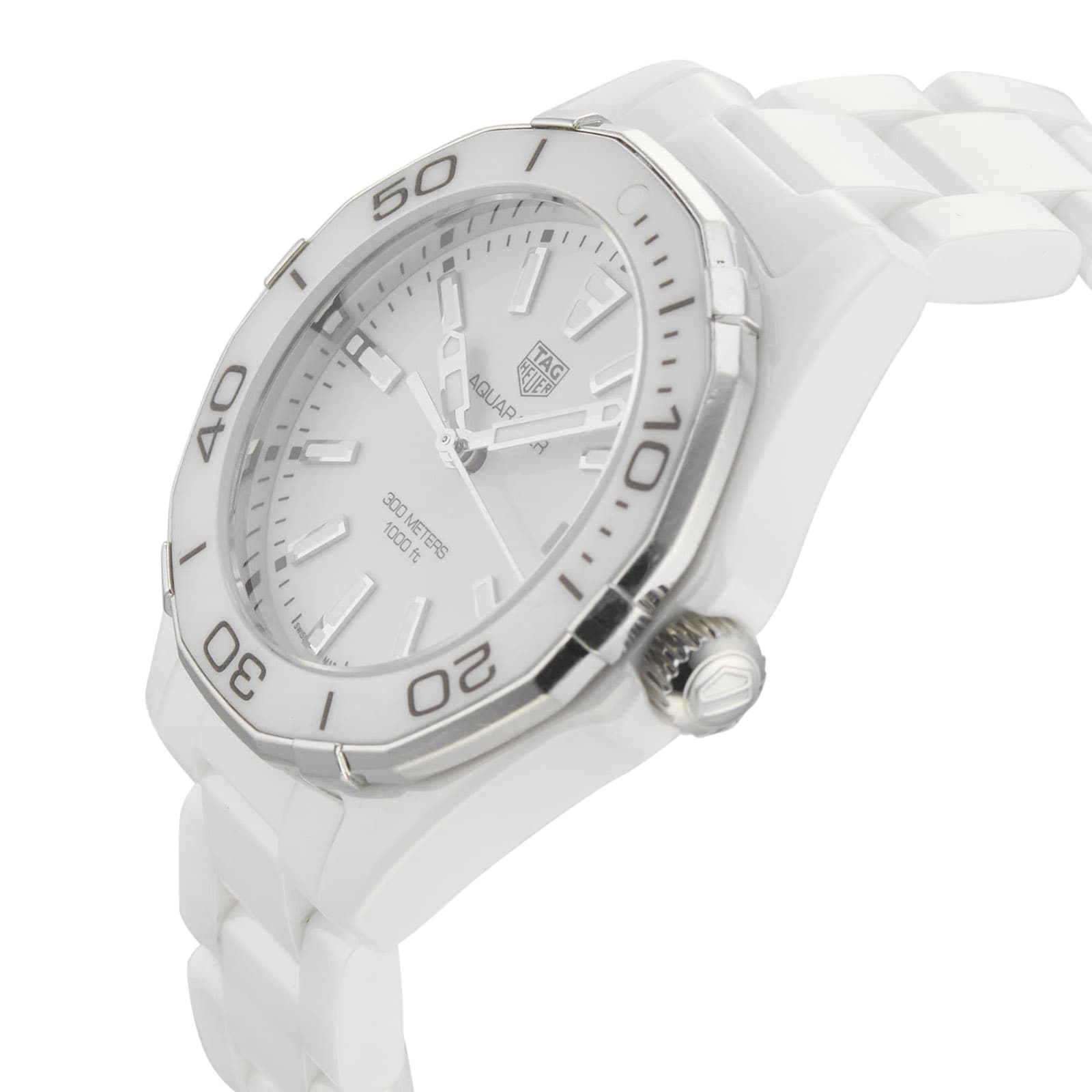 Pre-Owned TAG heuer Pre-Owned TAG Heuer Aquaracer Ladies Watch WAY1391.BH0717 Pre-Owned TAG heuer Pre-Owned TAG Heuer Aquaracer Ladies Watch WAY1391.BH0717