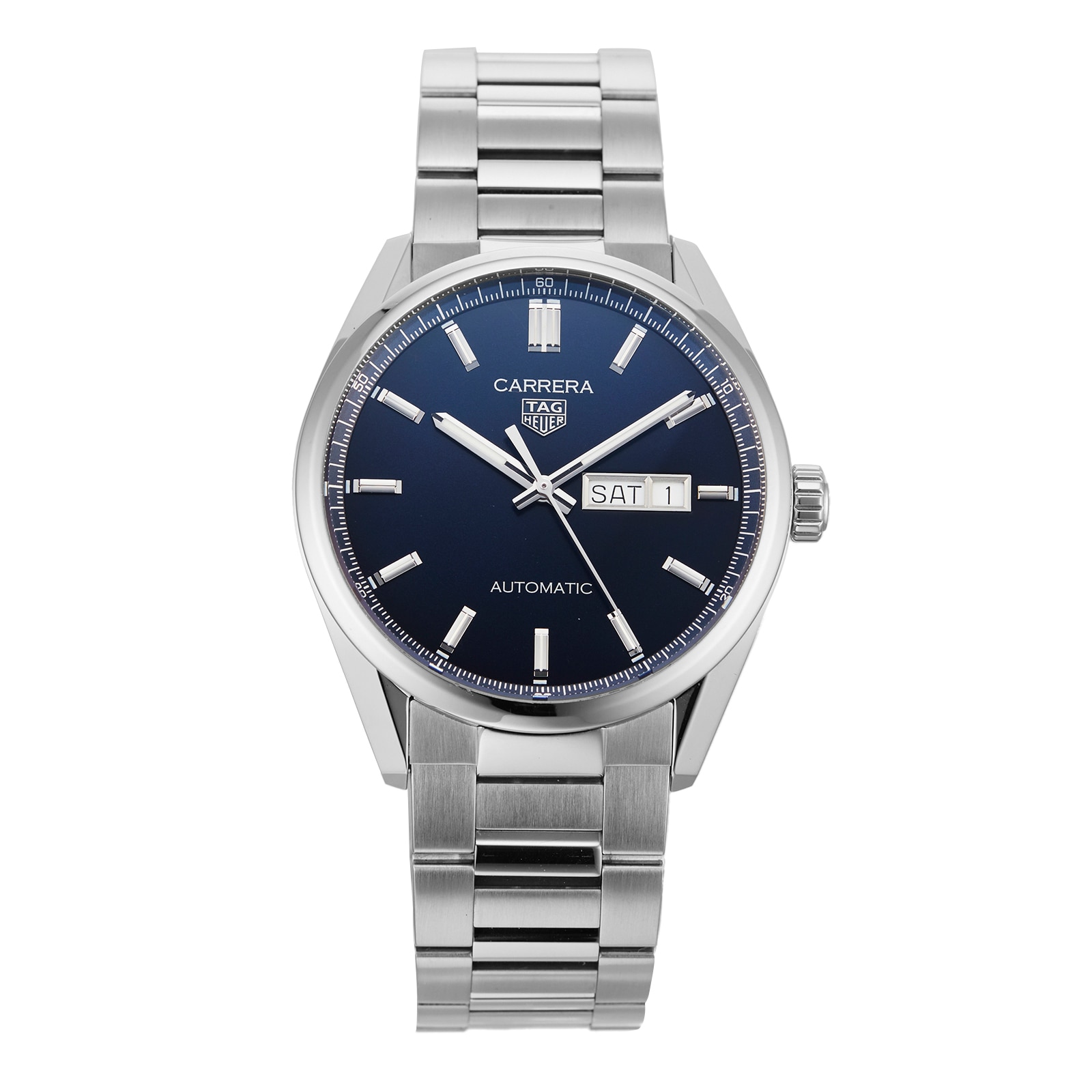 Pre-Owned TAG Heuer Pre-Owned TAG Heuer Carrera Day-Date Mens Watch WBN2012.BA0640 Pre-Owned TAG Heuer Pre-Owned TAG Heuer Carrera Day-Date Mens Watch WBN2012.BA0640