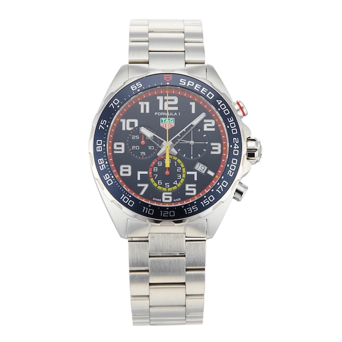 Pre-Owned TAG Heuer Formula 1 Chronograph X Red Bull Racing Mens Watch CAZ101AL.BA0842