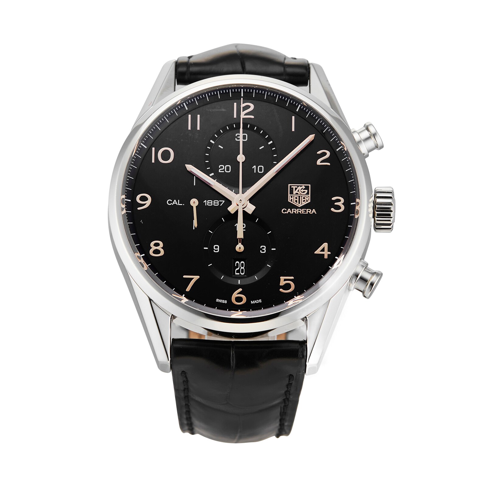 Pre-Owned TAG Heuer Pre-Owned TAG Heuer Carrera Mens Watch CAR2014.FC6235 Pre-Owned TAG Heuer Pre-Owned TAG Heuer Carrera Mens Watch CAR2014.FC6235