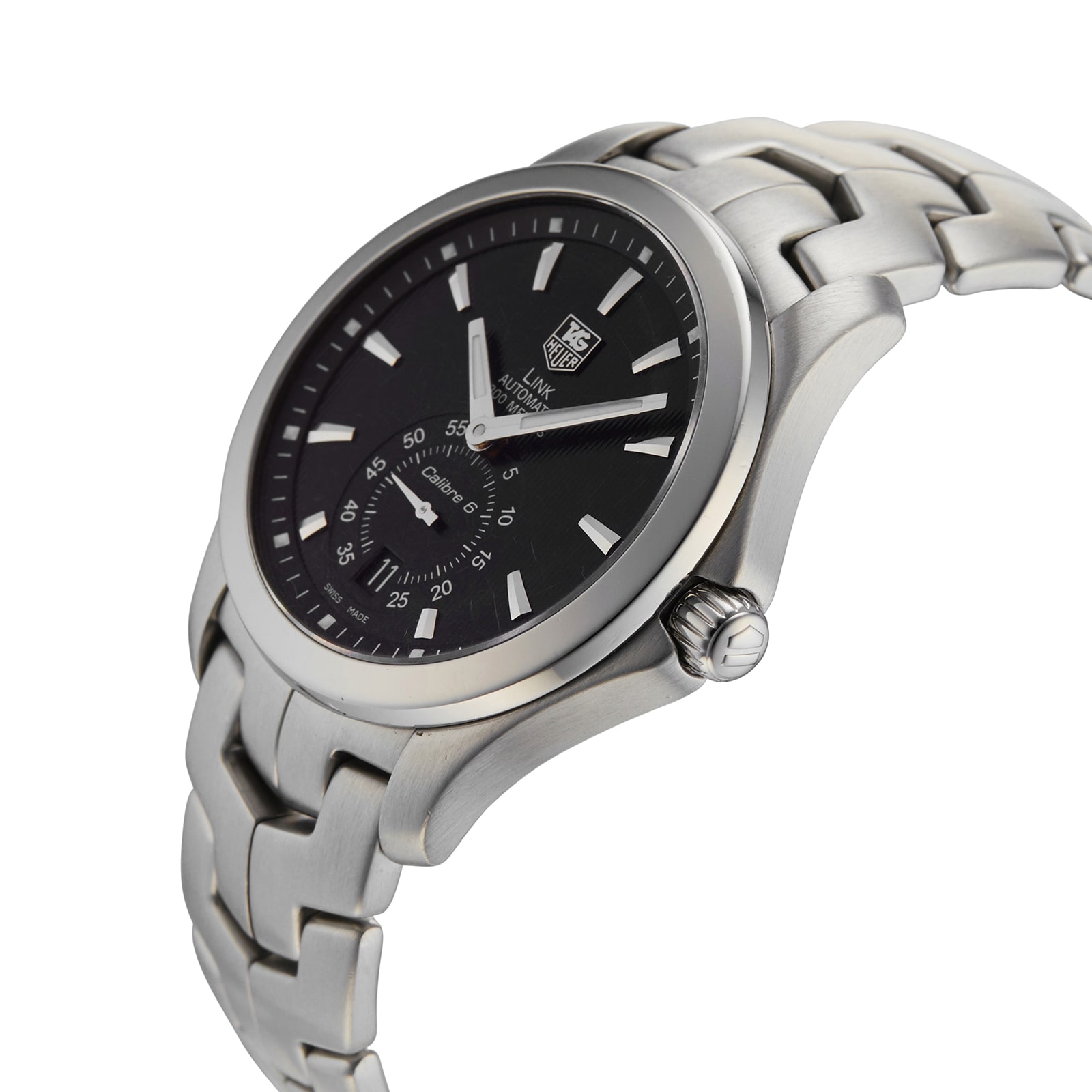 Pre-Owned TAG Heuer Pre-Owned TAG Heuer Link Mens Watch WJF211A.BA0570 Pre-Owned TAG Heuer Pre-Owned TAG Heuer Link Mens Watch WJF211A.BA0570