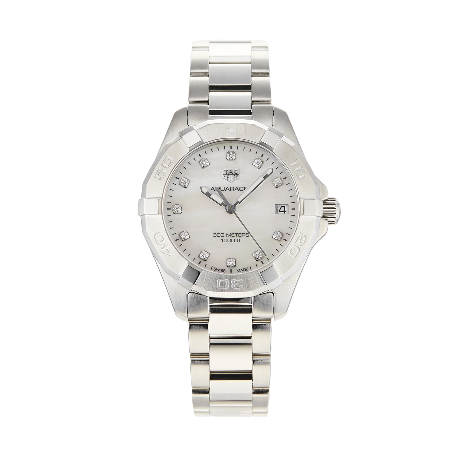 Pre owned tag heuer aquaracer ladies sale