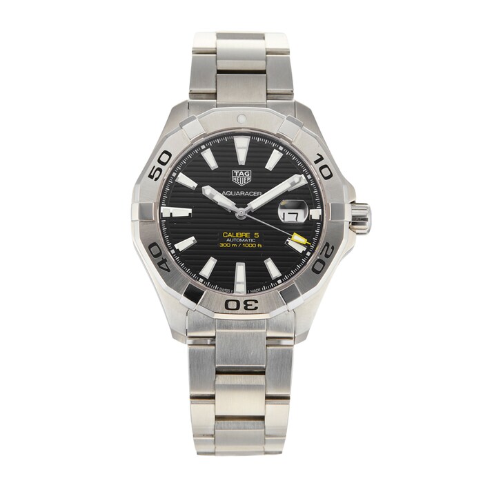 Pre-Owned TAG Heuer Pre-Owned TAG Heuer Aquaracer Mens Watch WAY2010.BA0927
