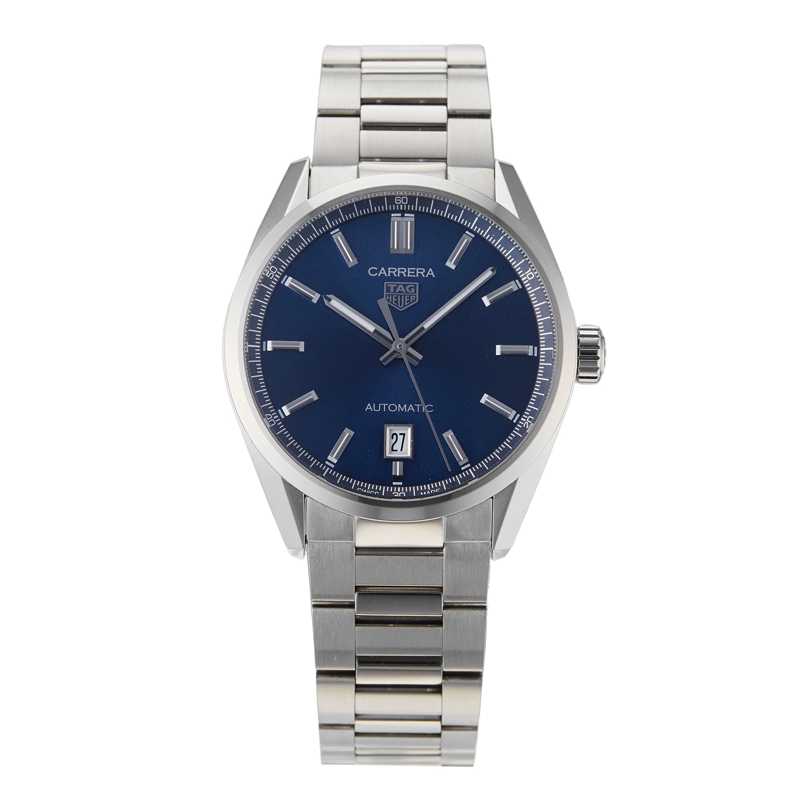 Pre-Owned TAG Heuer Pre-Owned TAG Heuer Carrera Date Mens Watch WBN2112.BA0639 Pre-Owned TAG Heuer Pre-Owned TAG Heuer Carrera Date Mens Watch WBN2112.BA0639