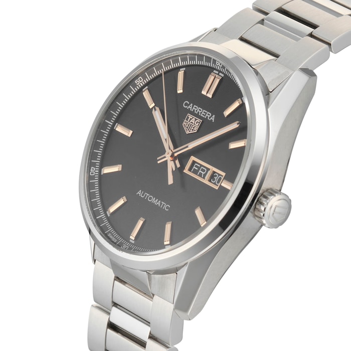 Pre-Owned TAG Heuer Pre-Owned TAG Heuer Carrera Day-Date Mens Watch WBN2013.BA0640