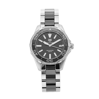 Pre-Owned TAG Heuer Aquaracer 35mm Stainless Steel WAY131G.BA0913 Pre-Owned TAG Heuer Aquaracer 35mm Stainless Steel WAY131G.BA0913