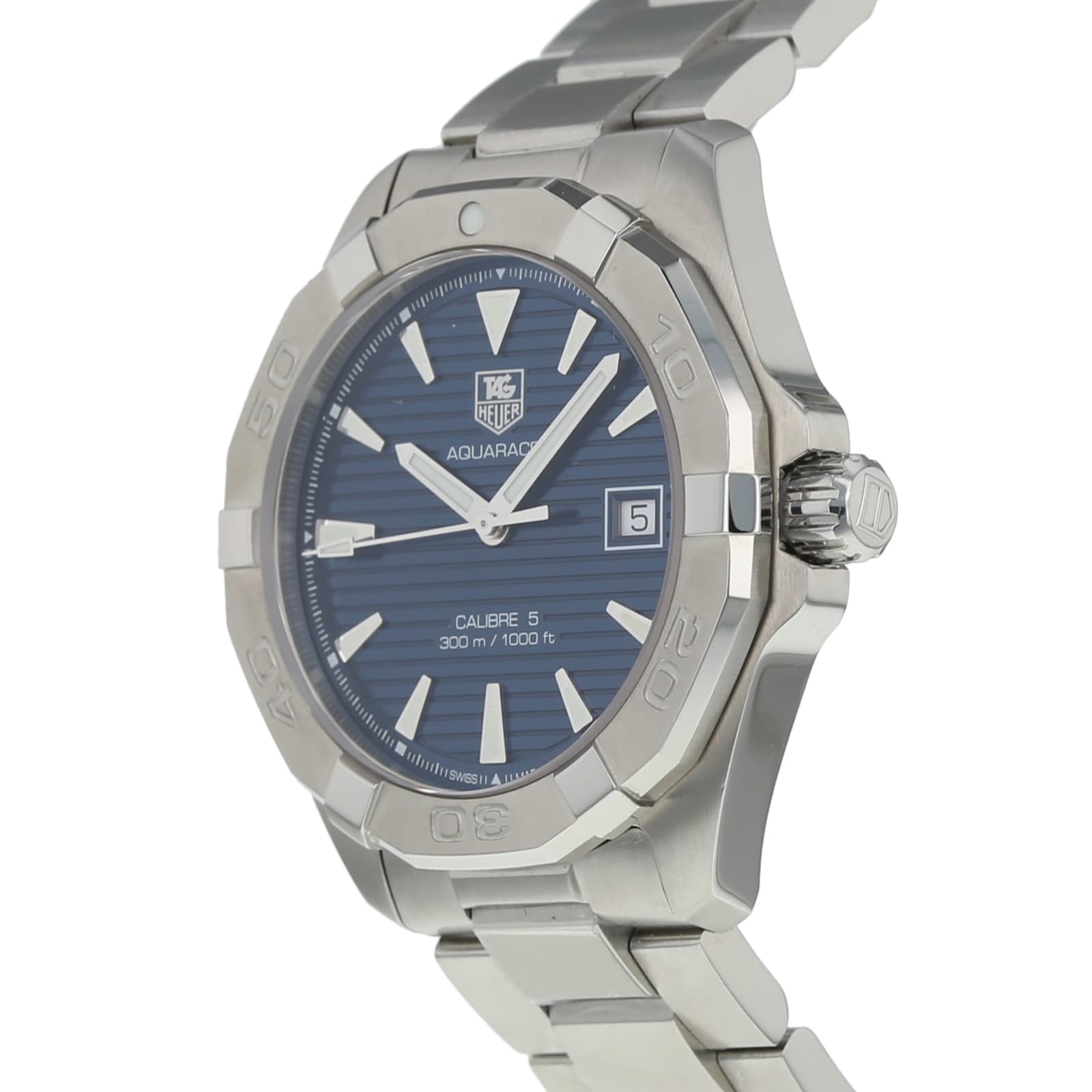 Pre-Owned TAG Heuer Aquaracer Calibre 5 Mens Watch WAY2112.BA0928