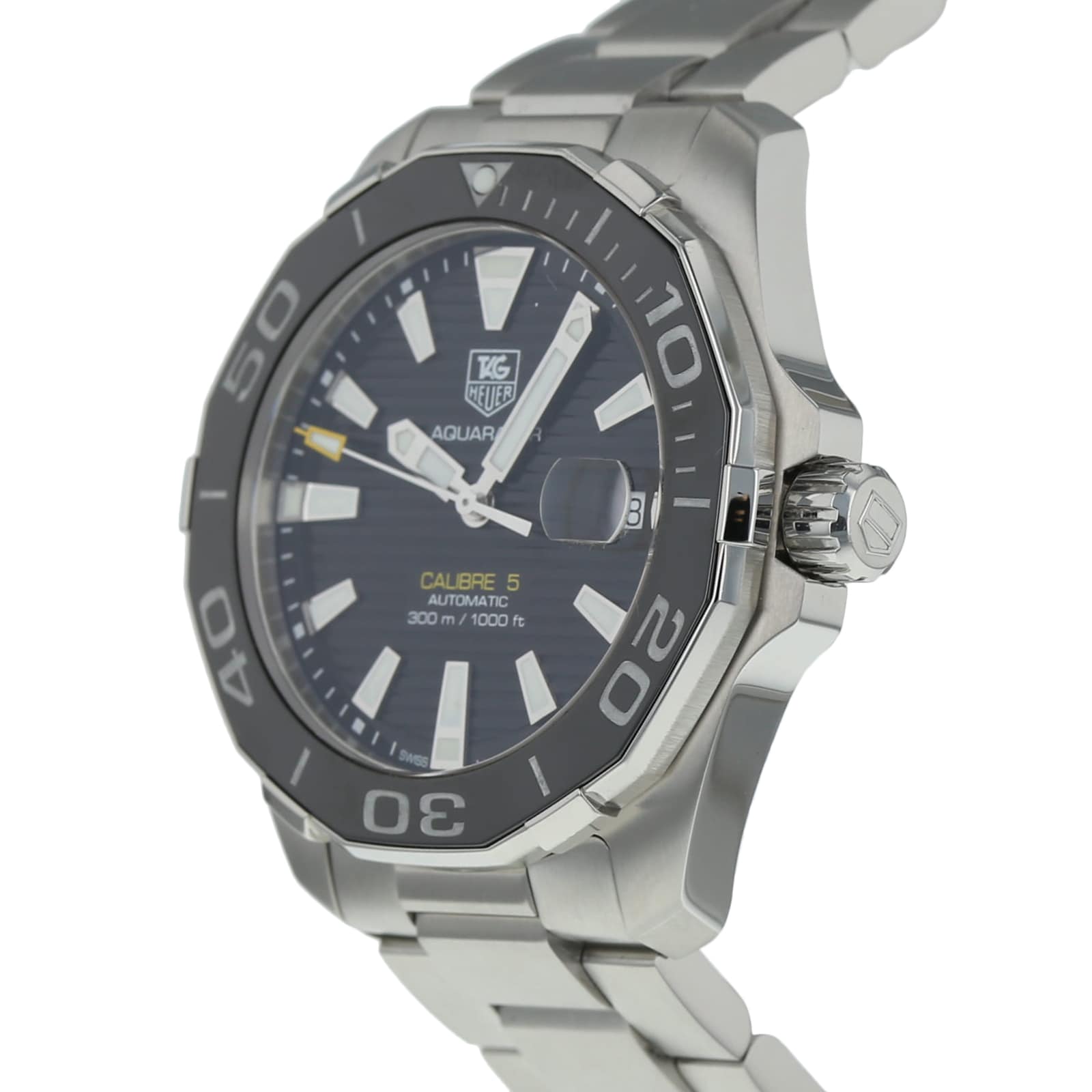 Pre-Owned TAG Heuer Aquaracer Calibre 5 Mens Watch WAY211A.BA0928