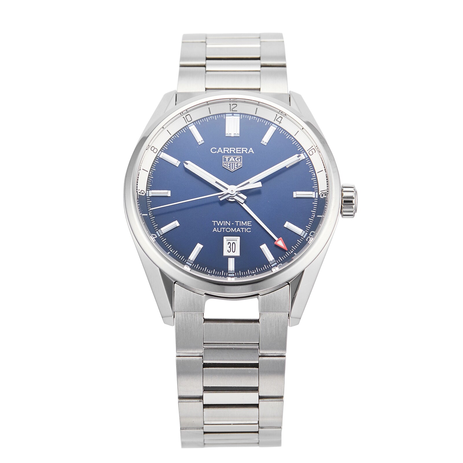 Pre-Owned TAG Heuer Carrera Twin-Time WBN201A.BA0640