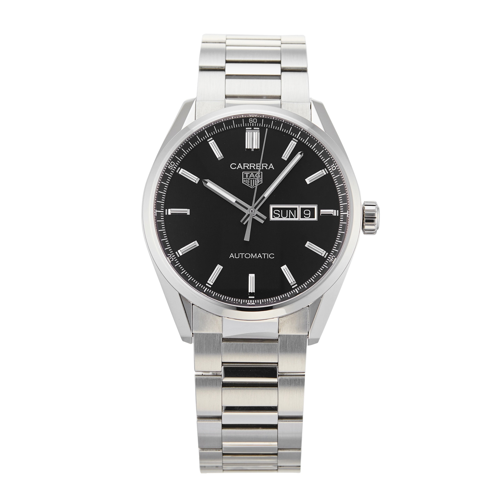 Pre-Owned TAG Heuer Carrera Day-Date WBN2010.BA0640 Pre-Owned TAG Heuer Carrera Day-Date WBN2010.BA0640