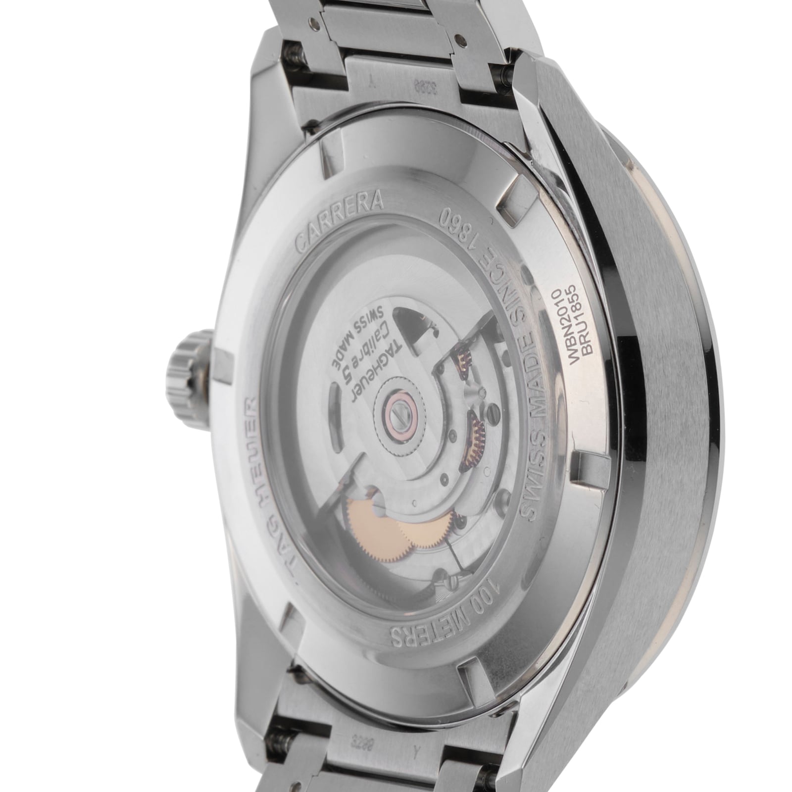 Pre-Owned TAG Heuer Carrera Day-Date WBN2010.BA0640 Pre-Owned TAG Heuer Carrera Day-Date WBN2010.BA0640