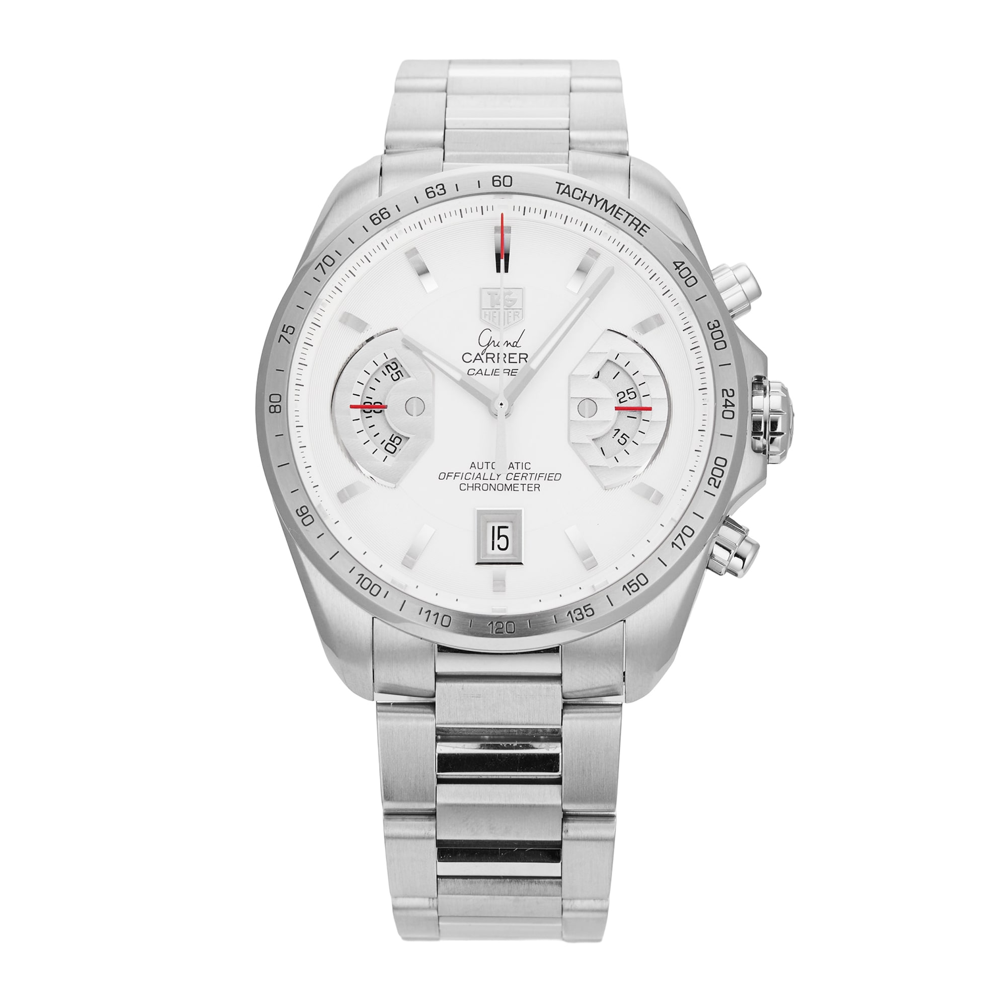 Pre-Owned TAG Heuer Grand Carrera CAV511B.BA0902 Pre-Owned TAG Heuer Grand Carrera CAV511B.BA0902
