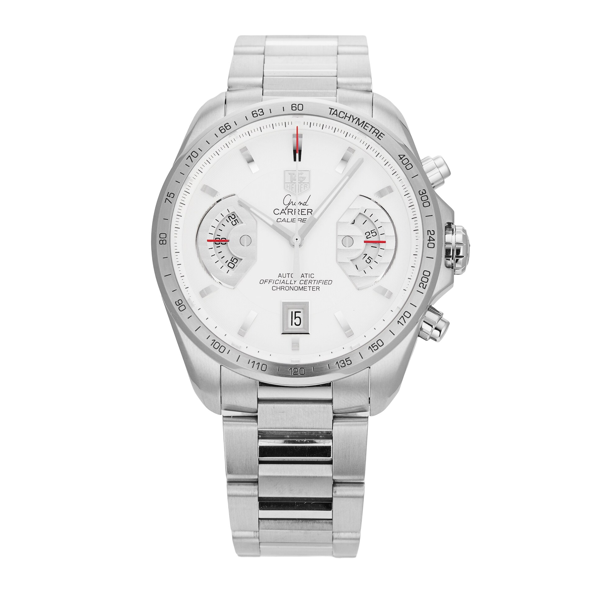 Pre-Owned TAG Heuer Grand Carrera CAV511B.BA0902 Pre-Owned TAG Heuer Grand Carrera CAV511B.BA0902