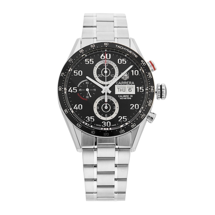 Pre-Owned TAG Heuer Carrera 43MM Stainless Steel CV2A10.BA0796