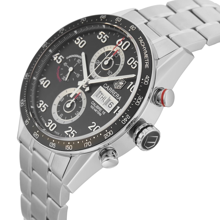 Pre-Owned TAG Heuer Carrera 43MM Stainless Steel CV2A10.BA0796