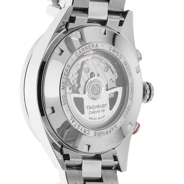 Pre-Owned TAG Heuer Carrera 43MM Stainless Steel CV2A10.BA0796