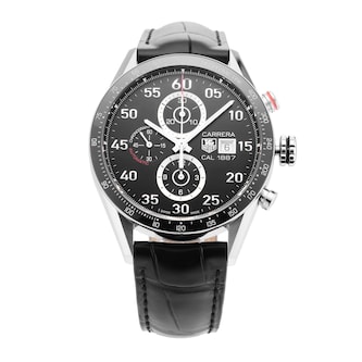 Pre-Owned TAG Heuer Carrera 43mm Stainless Steel Pre-Owned TAG Heuer Carrera 43mm Stainless Steel