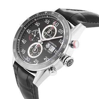 Pre-Owned TAG Heuer Carrera 43mm Stainless Steel Pre-Owned TAG Heuer Carrera 43mm Stainless Steel
