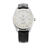 Pre-Owned TAG Heuer Carrera Twin-Time 39mm Stainless Steel