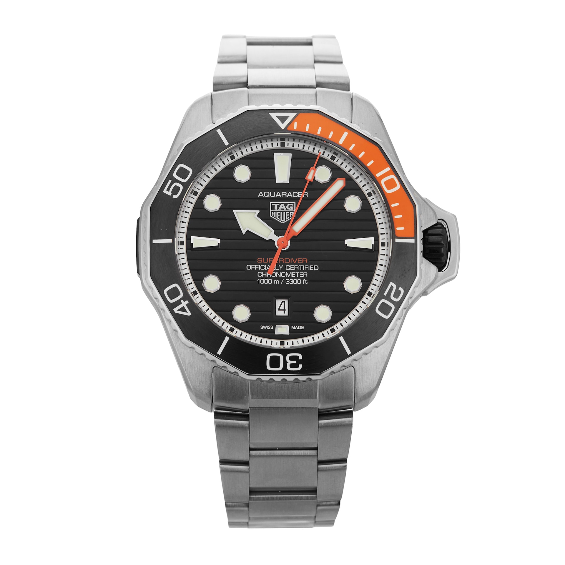 Pre-Owned TAG Heuer Aquaracer Professional 1000 Superdiver 45mm Titanium Pre-Owned TAG Heuer Aquaracer Professional 1000 Superdiver 45mm Titanium