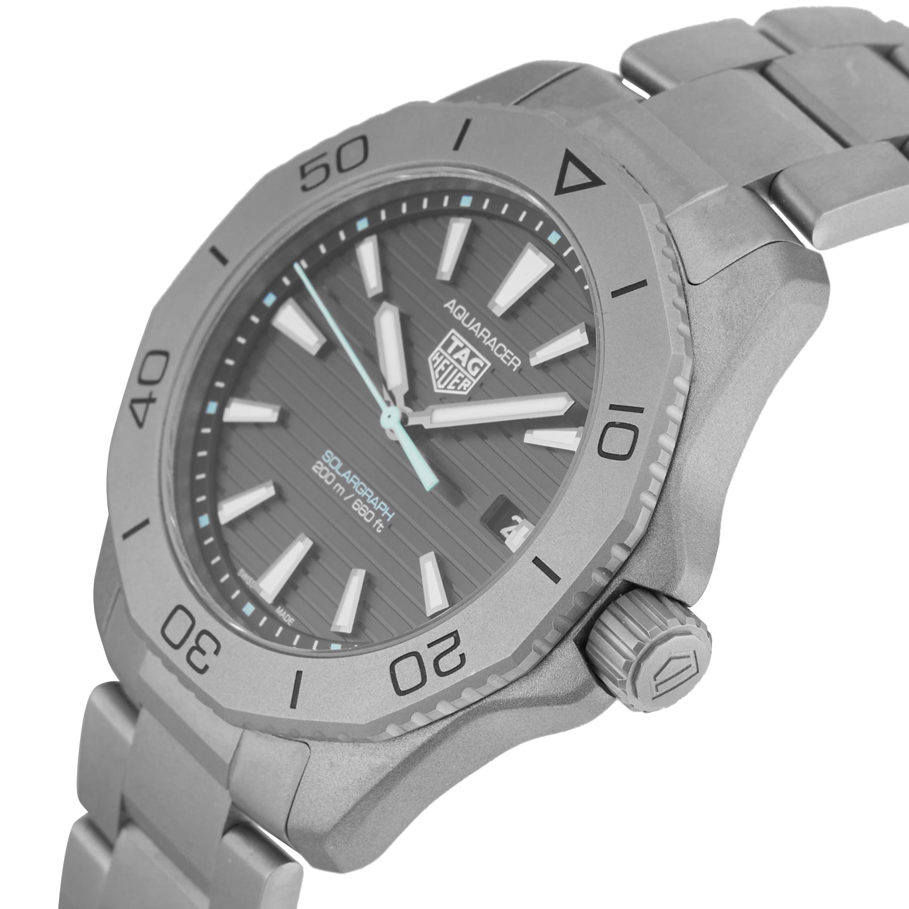 Pre-Owned TAG Heuer Aquaracer Professional 200 Solargraph WBP1180.BF0000 Pre-Owned TAG Heuer Aquaracer Professional 200 Solargraph WBP1180.BF0000
