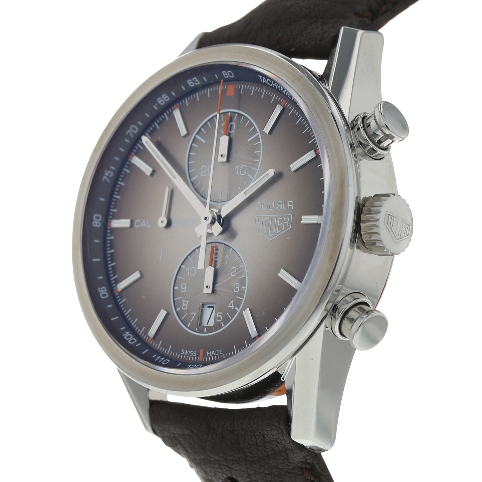 Pre Owned Heuer Pre Owned Heuer Carrera 300 Slr Calibre 17 Mens Watch Car2112 1 Watches Of Switzerland Uk
