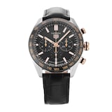 Pre-Owned TAG Heuer Carrera Chronograph Automatic 44mm Stainless Steel and Rose Gold