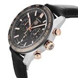 Pre-Owned TAG Heuer Carrera Chronograph Automatic 44mm Stainless Steel and Rose Gold