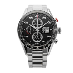 406801817490 - Carrera 43mm Stainless Steel