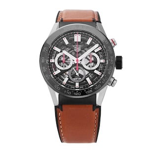 Pre-Owned TAG Heuer Carrera 45MM Stainless Steel