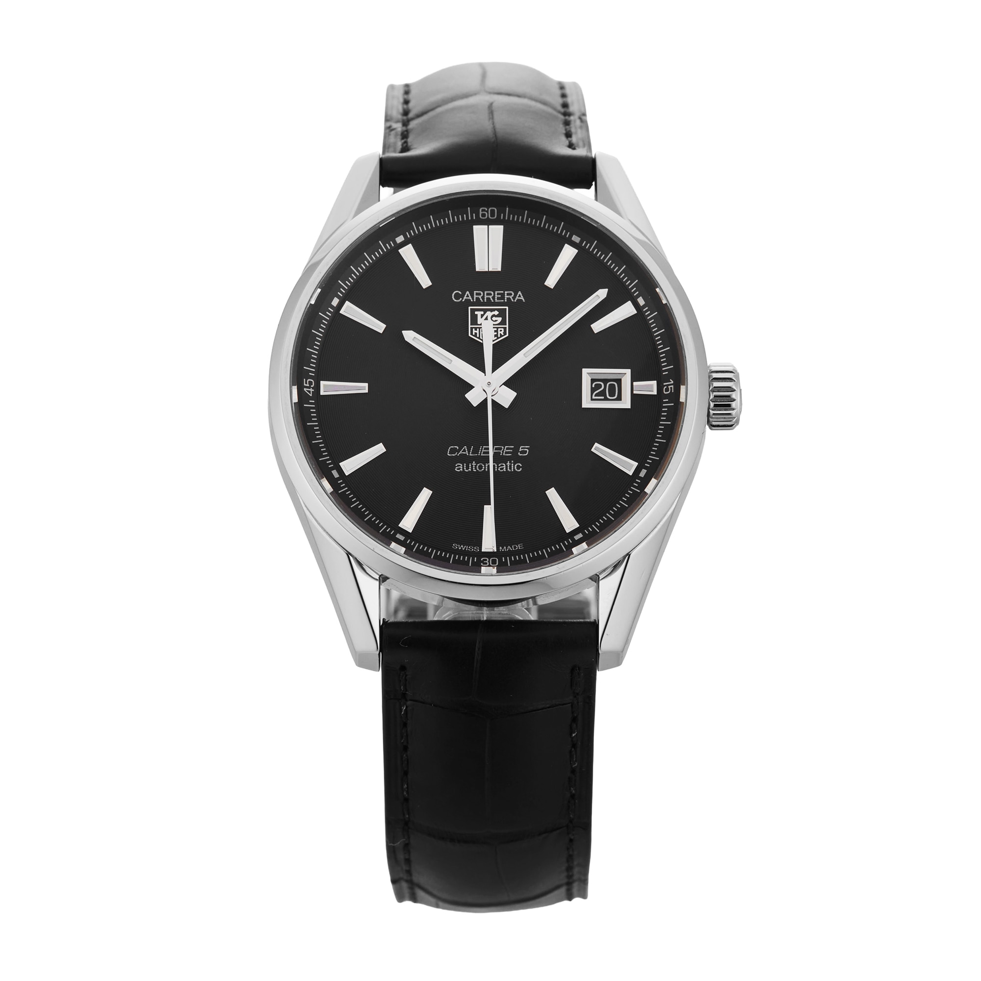 Pre-Owned TAG Heuer Carrera 39mm Stainless Steel Pre-Owned TAG Heuer Carrera 39mm Stainless Steel