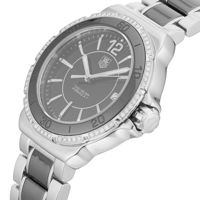Pre-Owned TAG Heuer Formula 1 37mm Steel and Ceramic WAH1212.BA0859