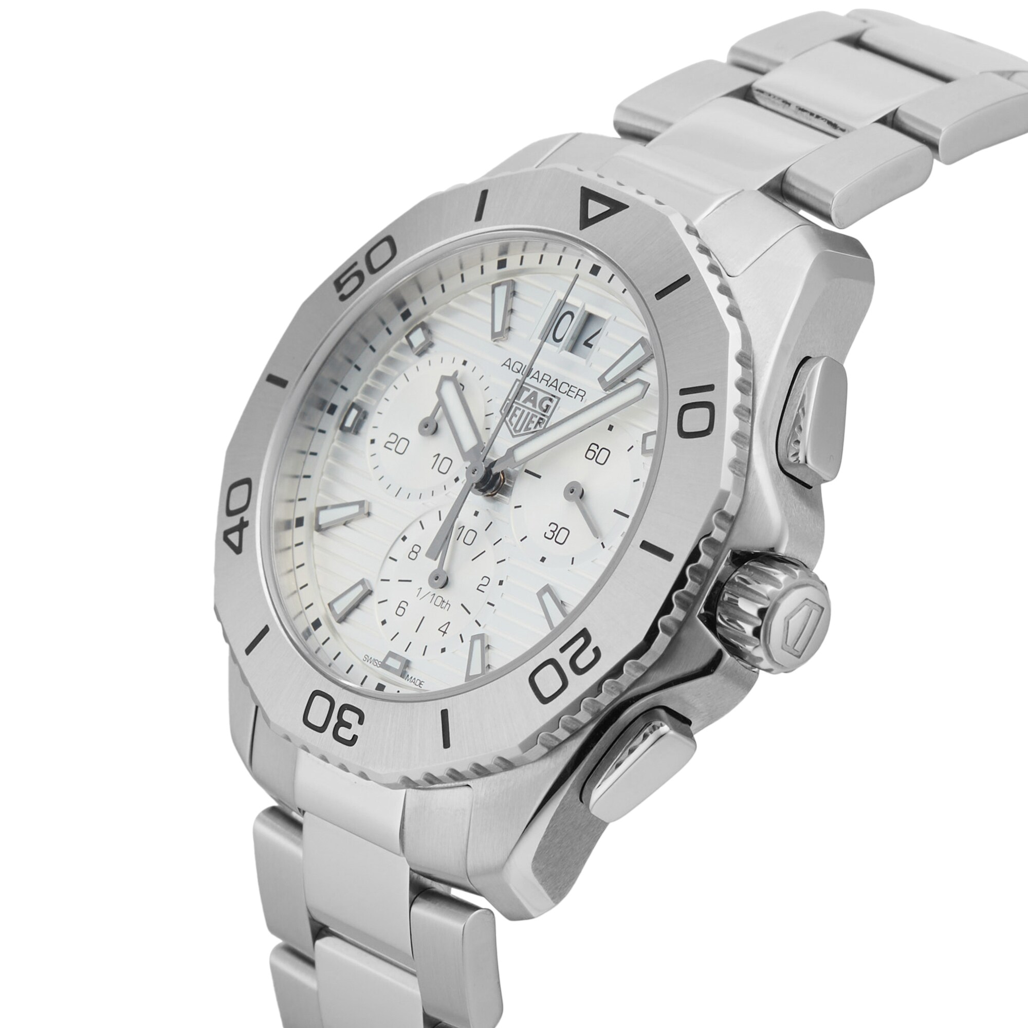 Pre-Owned TAG Heuer Aquaracer Professional 200 Date 40mm Stainless Steel